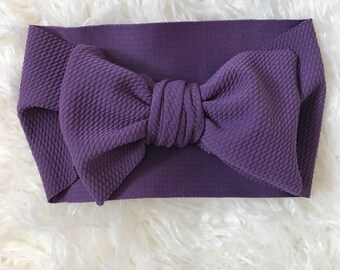 Dark purple stretch wrap