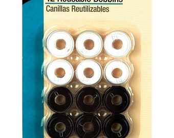 Dritz 12 Reusable Bobbins - 940