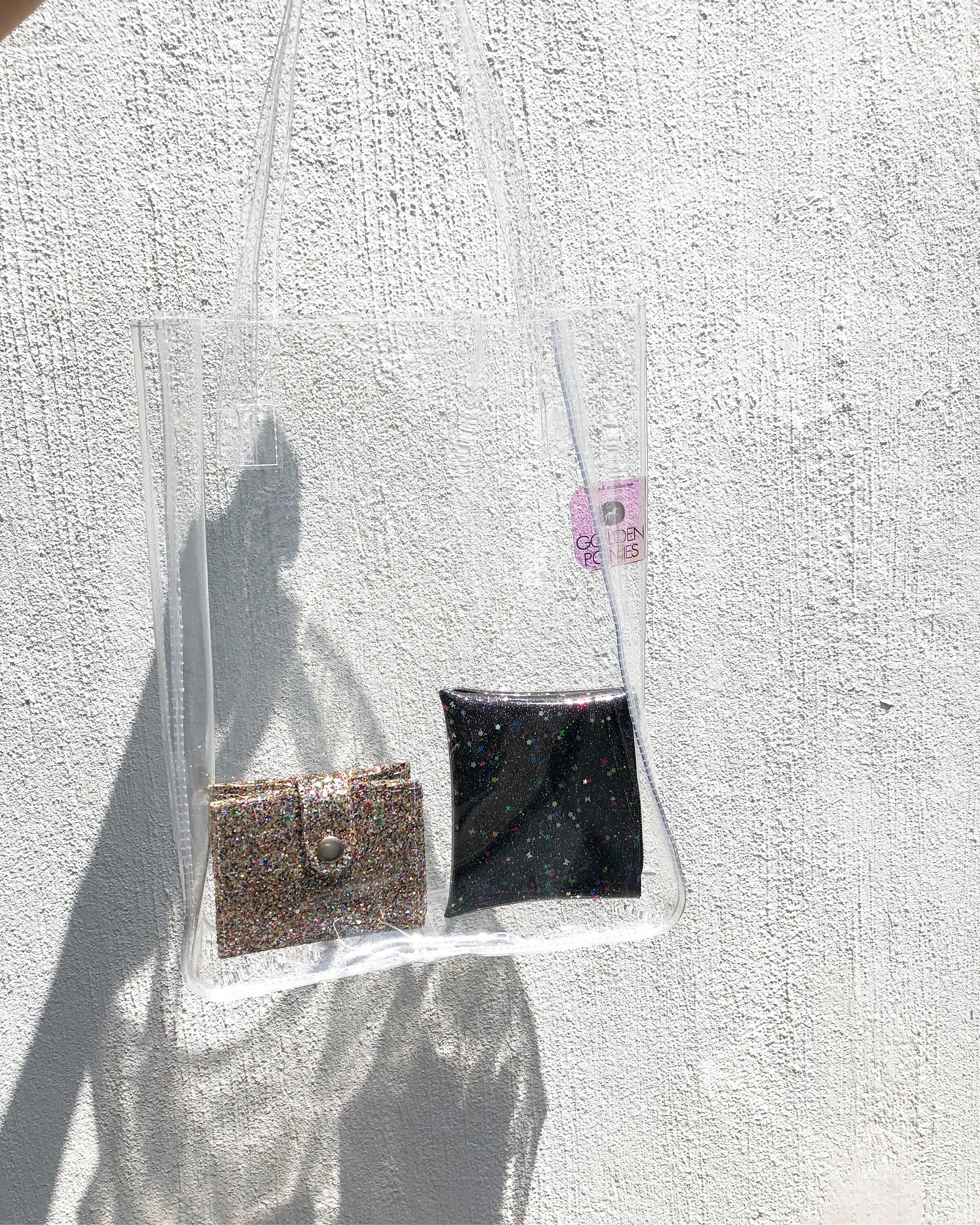 Plastic Transparent Tote Bag Ready to ship