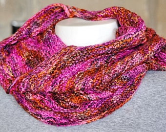 Silk/wool Cowl / Gaiter