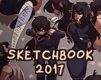 PREORDER 2017 SKETCHBOOK ZINE- Original Art Zine