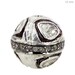 Victorian style Rose cut Pave diamond large polki diamond 12mm bead Ball jewelry making / jewelry finding/ bracelets and necklace - PJBE2024