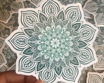 Gradient Mandala Sticker