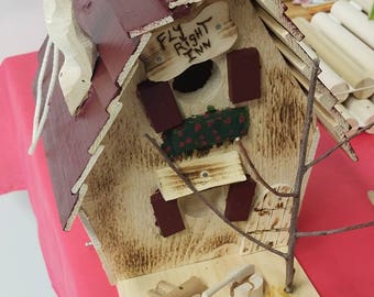 Birdhouse Rustic style Handcrafted