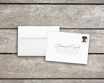 Address RSVP Envelopes