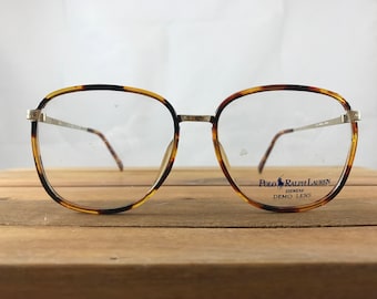 Vintage Polo Ralph Lauren Tortoise Shell Eyeglasses