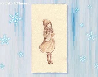 Original folding Card "faith" (pattern)