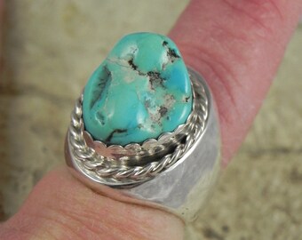 Turquoise Sterling Silver Ring