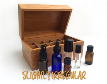 Essential Oil Box Bamboo — Mini SLIGHTLY IRREGULAR