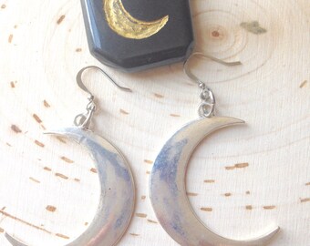 crescent moon earrings