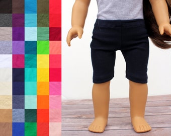 Fits like American Girl Doll Clothes - Bike Shorts, You Choose Color | 18 Inch Doll Clothes
