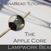 LilianaBead Tutorial - The Apple Core Design - Lampwork Bead