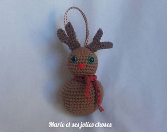 Christmas ornament - reindeer to hang your Christmas tree