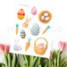 Easter Elements - Bullet Journal Stickers - Planner Stickers - EASTER1