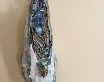 Driftwood mixed media mosaic
