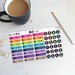 Payday Planner Stickers / Solid Brights / EAA01