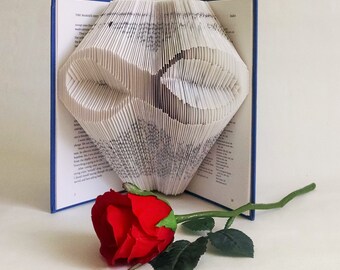 Folded Book Art Pattern - Infinity Sign Pattern and Instructions