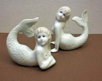 Fitz and Floyd Mermaid Salt and Pepper Shakers