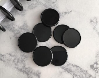 Discbound Discs, Happy Planner Discs, Staples Arc Discs, Black Binding Discs, TUL discs, Expander Discs, Expansion Discs, 1 1/2 Inch