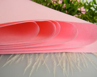 Pink Tissue Paper Sheets | Medium Pink | Pink Tissue sheets | Gift Wrap Tissue | 20 inches by 30 inches | Craft Tissue Supplies