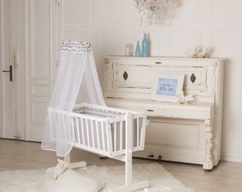 PuckDaddy baby crib 90 x 40 cm, also usable as bed for kids