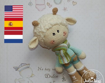 Crochet Spring Lamb - PDF pattern