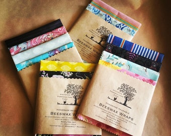 WHOLESALE PACK Beeswax Wrap Set