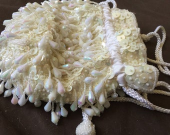 Vintage Carla Marchi Bag Purse Beaded