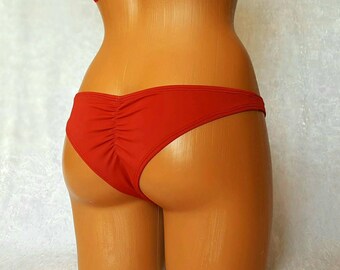 Scrunch Bikini Bottoms | Womens Swimwear | Cheeky Bikini Bottoms | Womens Swimwear Bottom | Cvetinka