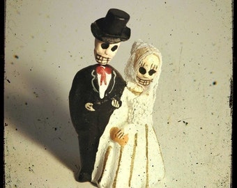 Day of the Dead Figures 5x5 Fine Art Photo