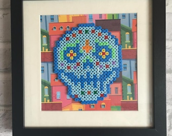 Mexican skull Dia de los Muertos