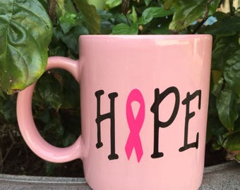 Breast Cancer Awareness (HOPE) Mug