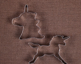 Unicorn Cookie Cutter Set, Unicorn Party Cookie Cutter, Unicorn Head Cookie Cutters, Metal Cookie Cutters, Sugar Cookie Cutters