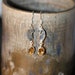 Clearance Sale - Golden Citrine Sterling Silver Earrings - Item 1434