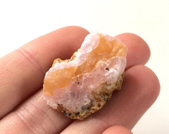 Pink smithsonite stone aids stress 1''