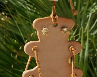 Bear - All Natural Bird Chew Toy