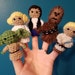 Star wars finger puppet set of 9 for Emma