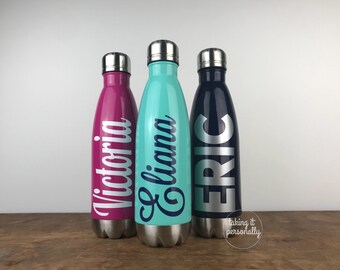 Name Bottle / Personalized Bottle / Swell Bottle / Stainless Bottle / Personalized Gift / School Water Bottle