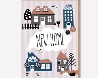 New home / Happy New home / Moving card