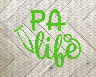 PA Life, PA Decal, Physicians Assistant Life