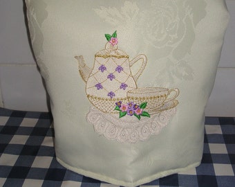 Embroidered Coffee Pot Cozy