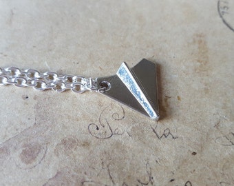 Paper planes - chain ~ silver ~
