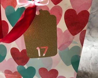 Glitter age Birthday Labels | Personilsed with Age
