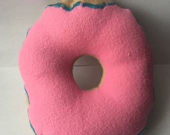 Doggy Donut Squeaker Toy