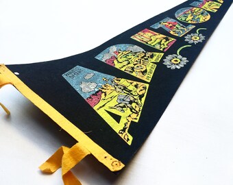 Vintage Arizona Souvenir Felt Pennant (1980s)