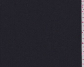Deep Navy Blue Suiting, Fabric By The Yard