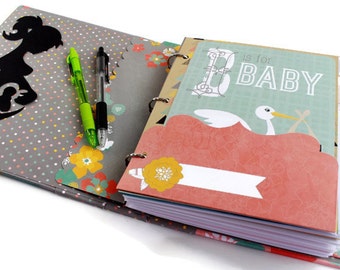 Pregnancy Memory Book - Pregnancy Journal - Pregnancy Scrapbook - Baby Bump Book - Maternity Tracker - Pregnancy Countdown - Pregnancy Diary