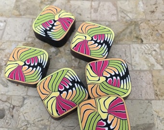 Polymer Clay Beads by TLS Clay Design