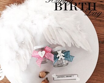 Chic Shabby Baptism Favor