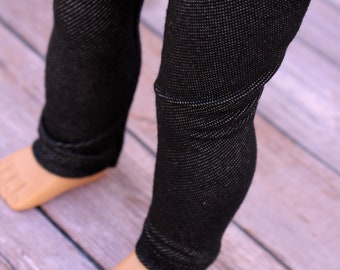 Fits like American Girl Doll Clothes - Black Jeggings | 18 Inch Doll Clothes